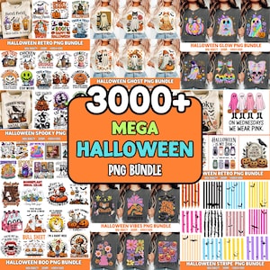 Oltre 3000 immagini PNG di Halloween, PNG con atmosfere spettrali, PNG retrò di Halloween, PNG autunnali, PNG horror di Halloween, download digitale