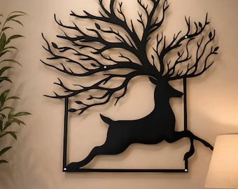 Custom Metal Wall Art and Personalized Sign | Laser Cut Decor, Outdoor Address Plaque & House Numbers for Living Room, Garden