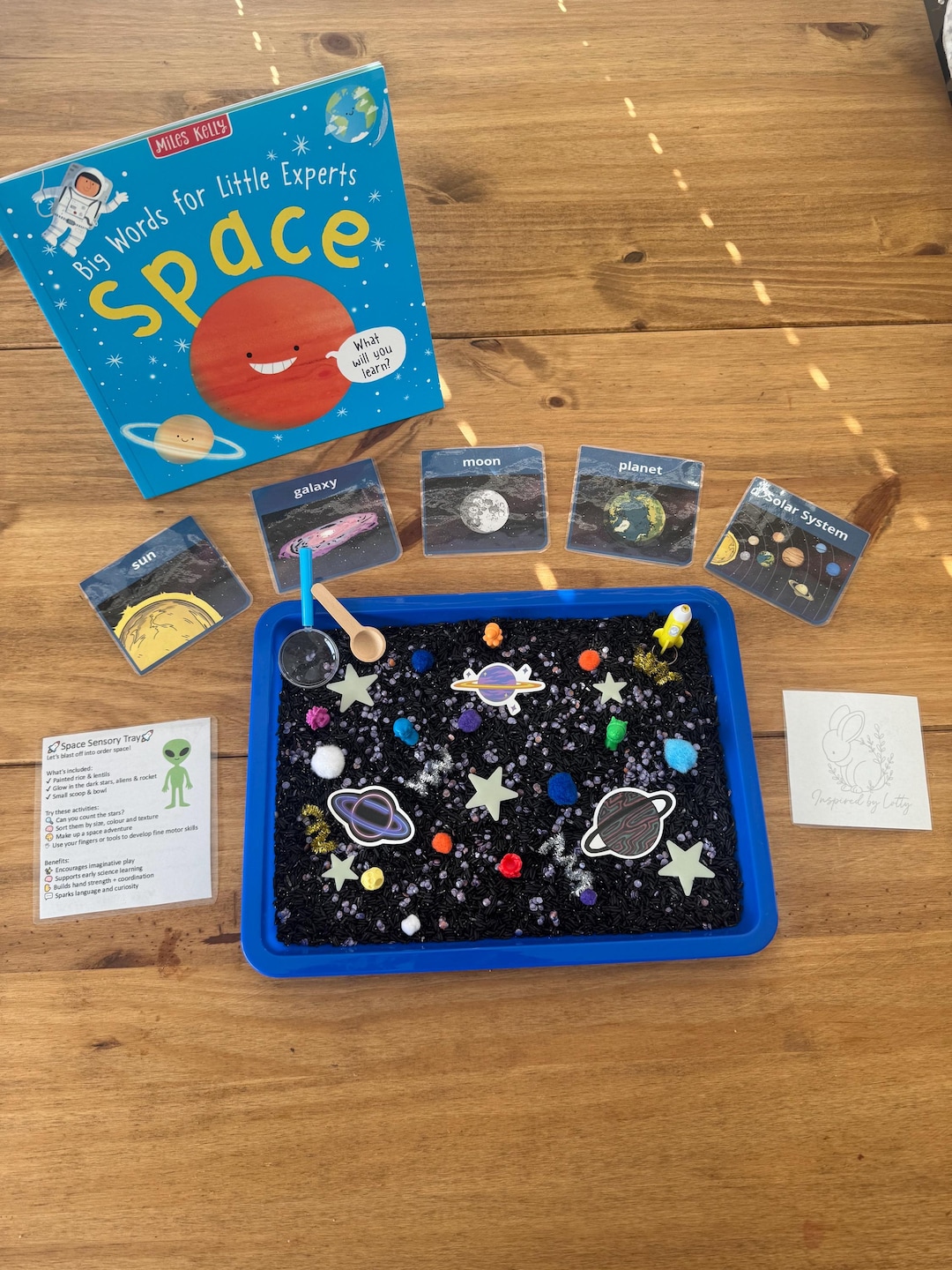 Space Sensory Play Kit for Toddlers – Montessori Activity Box – EYFS ...