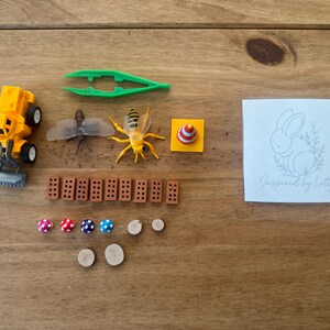 Construction World Sensory Play Kit for Toddlers – Montessori Activity