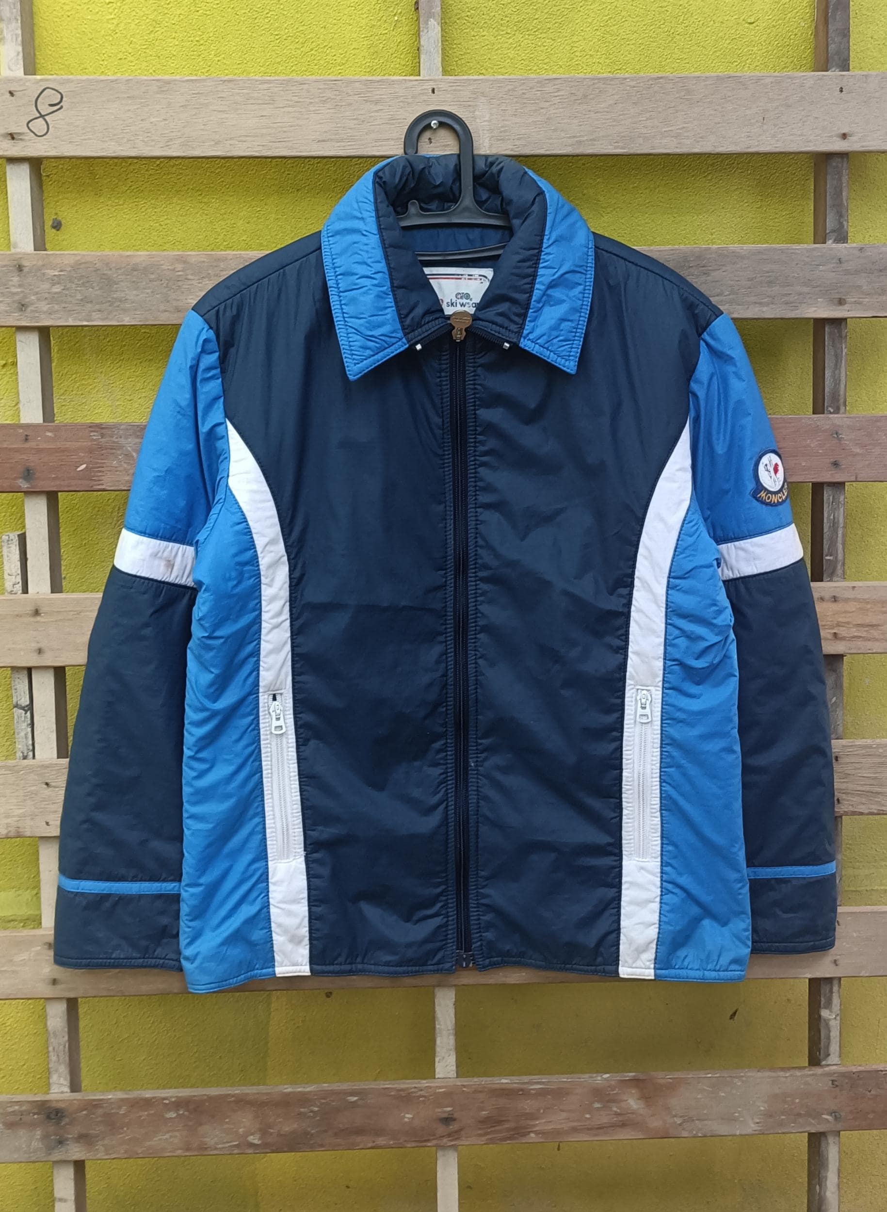 MONCLER スキージャケット vintage Vintage 90s Moncler x Asics Ski Wear Jacket Puffer Down