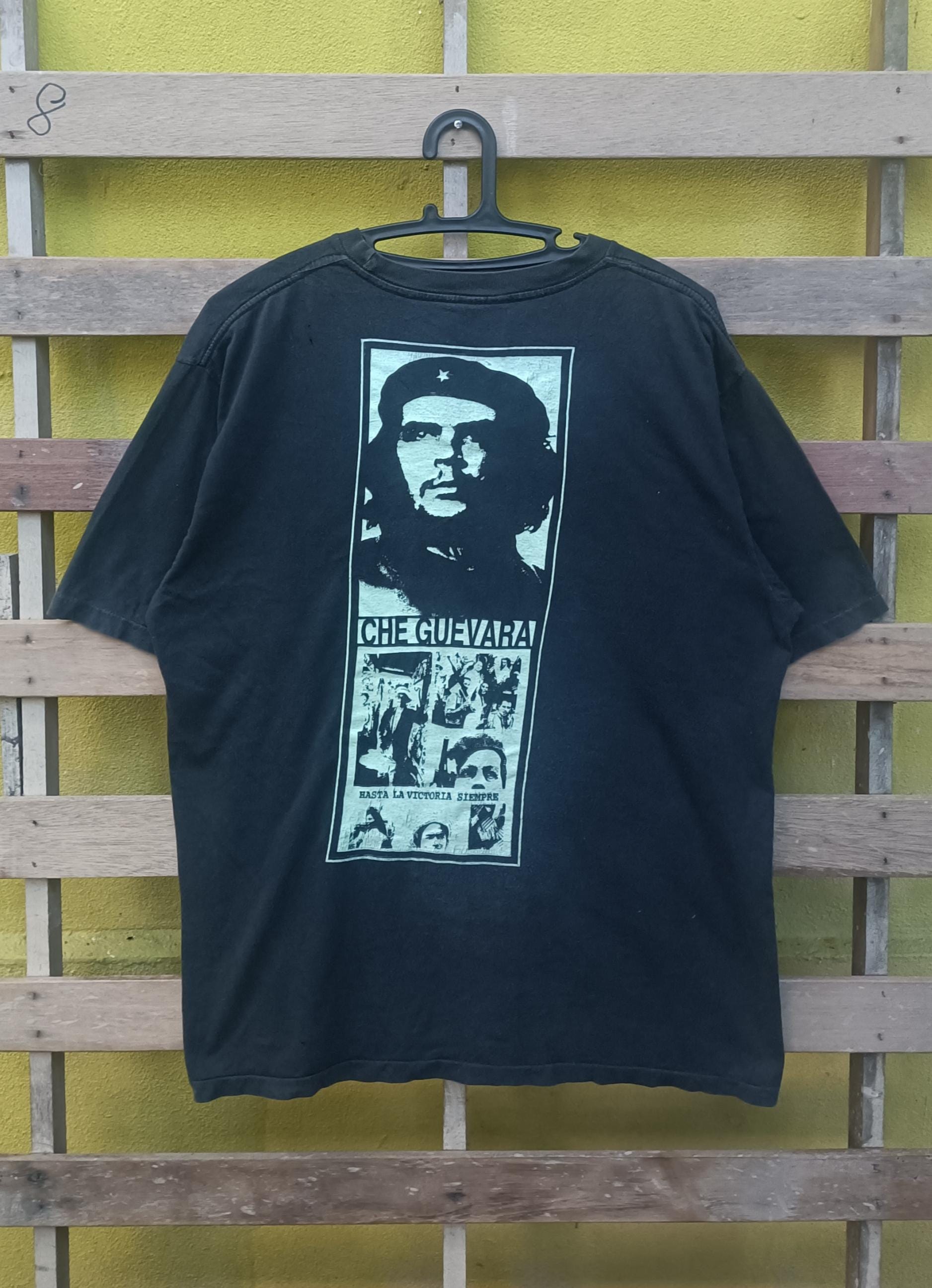 Vintage Che Guevara Argentine Marxist T-shirt Black Colour Large 