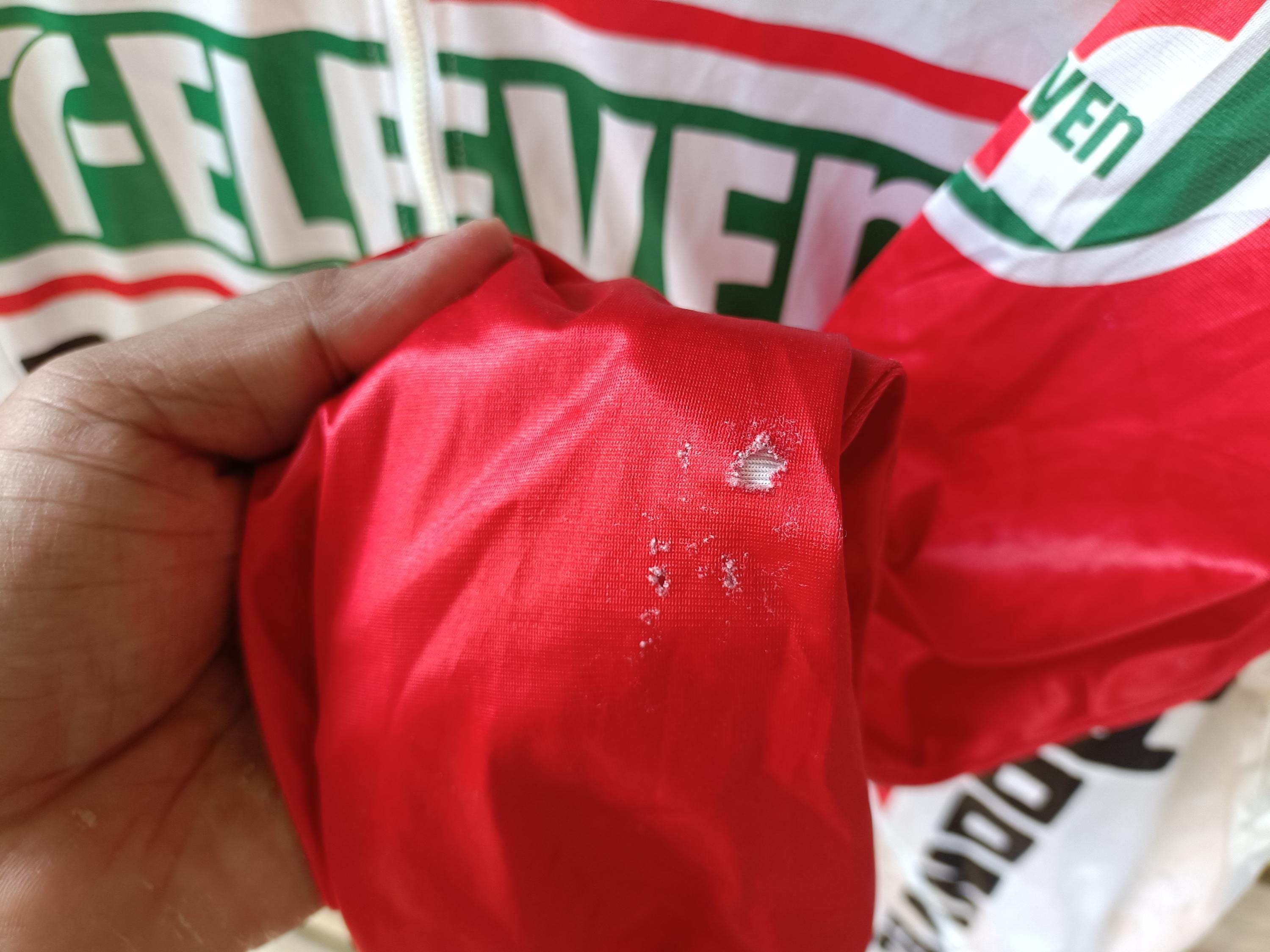 Vintage 7eleven Hoonved Bicycle Jersey Nice Design Multicolour