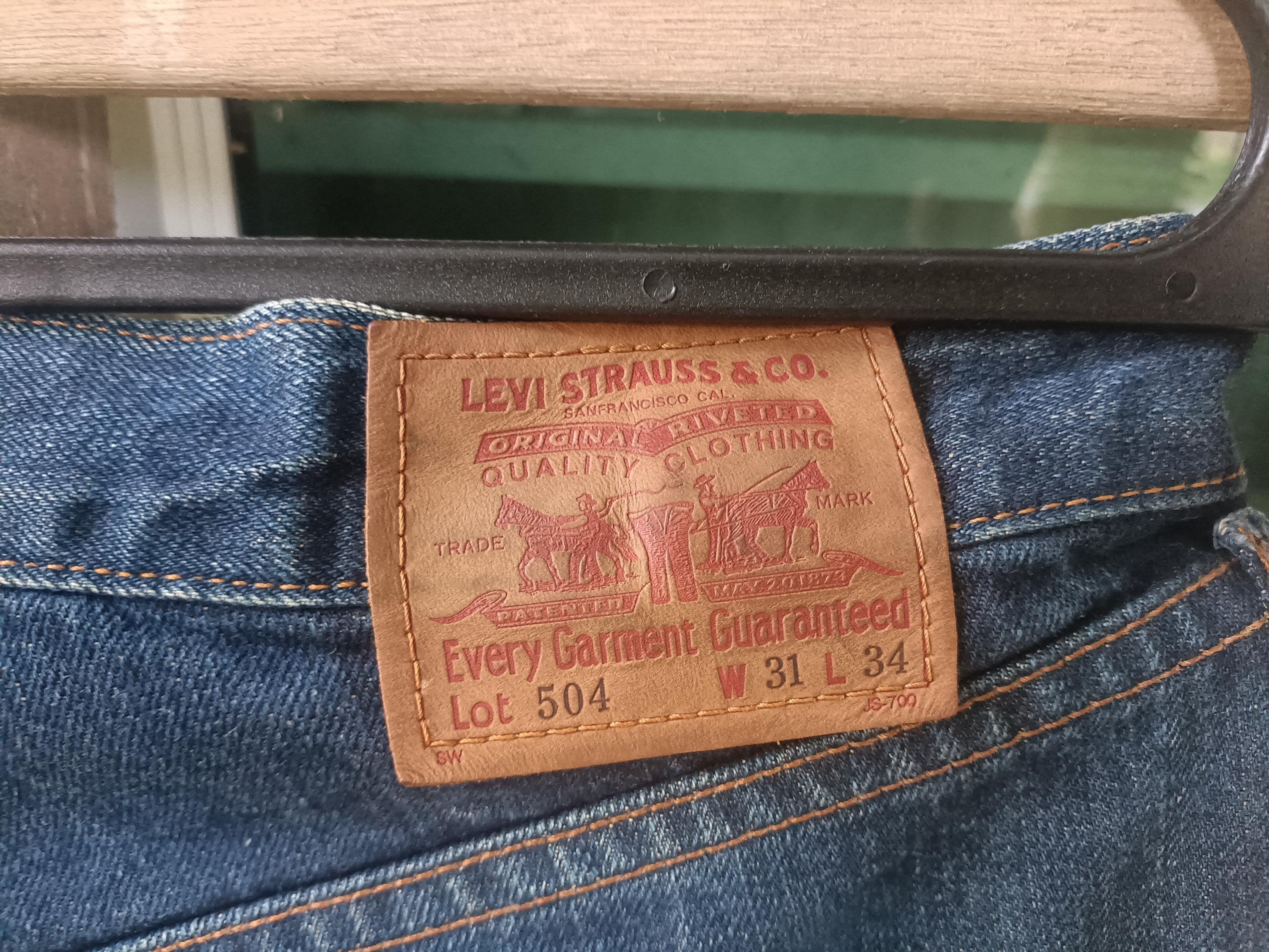 Vintage Levi's Jeans Lot 504 Blue Denim Colour Size 32 - Etsy UK