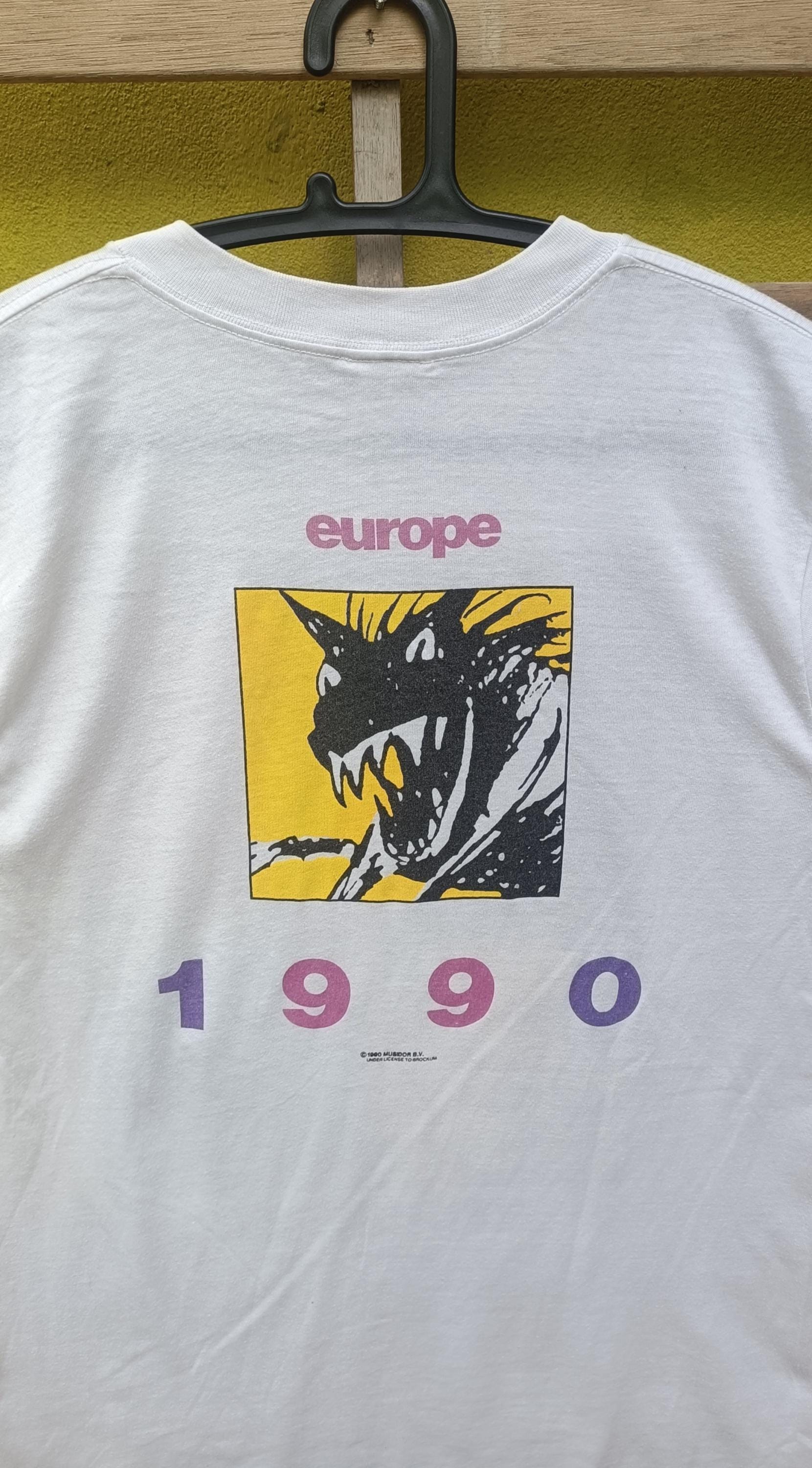 ヴィンテージ ローリング ストーンズ 1990 ツアー Tシャツ - Brockum