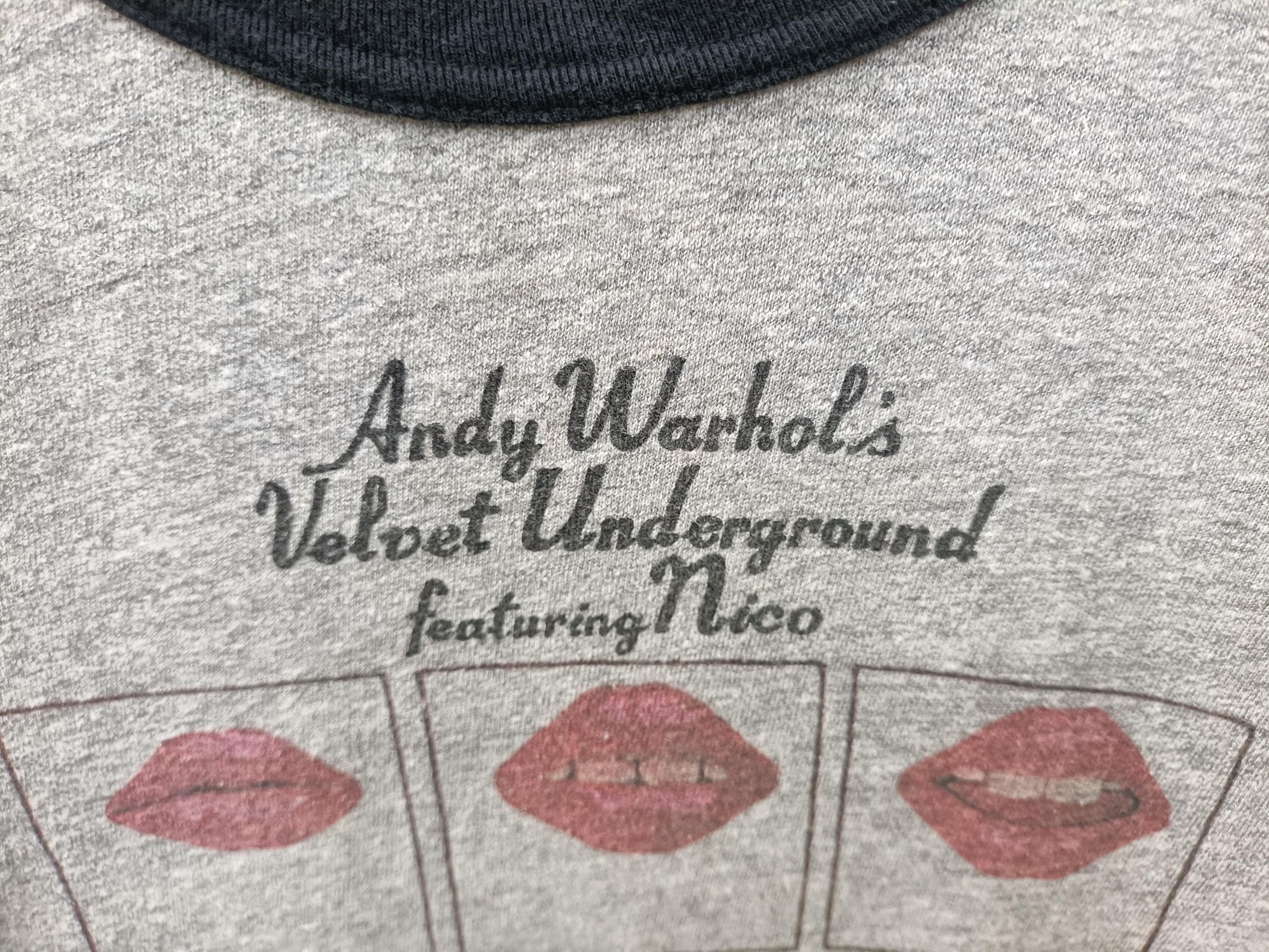 Hysteric Glamour X Andy Warhol Velvet Underground Shirt - Medium Hysteric Glamour X Andy Warhol Velvet Underground Shirt - Medium