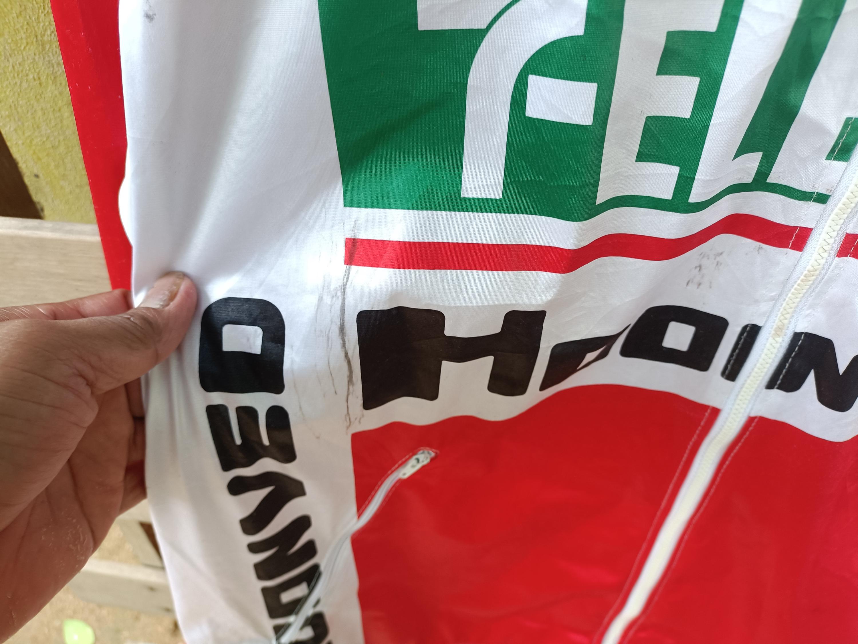 Vintage 7eleven Hoonved Bicycle Jersey Nice Design Multicolour