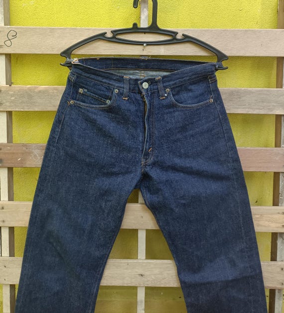 Vintage 60s Levi's 502-0117 Big E Dead Stock Made in USA Stamp