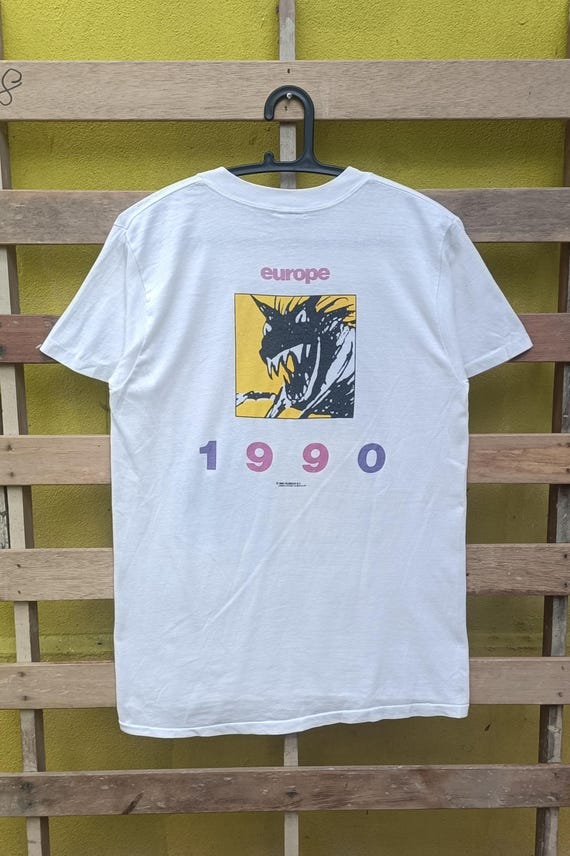 90s ローリングストーンズ 1990 ツアーTシャツ XL ブロッカム ヴィンテージ ローリング ストーンズ 1990 ツアー Tシャツ - Brockum