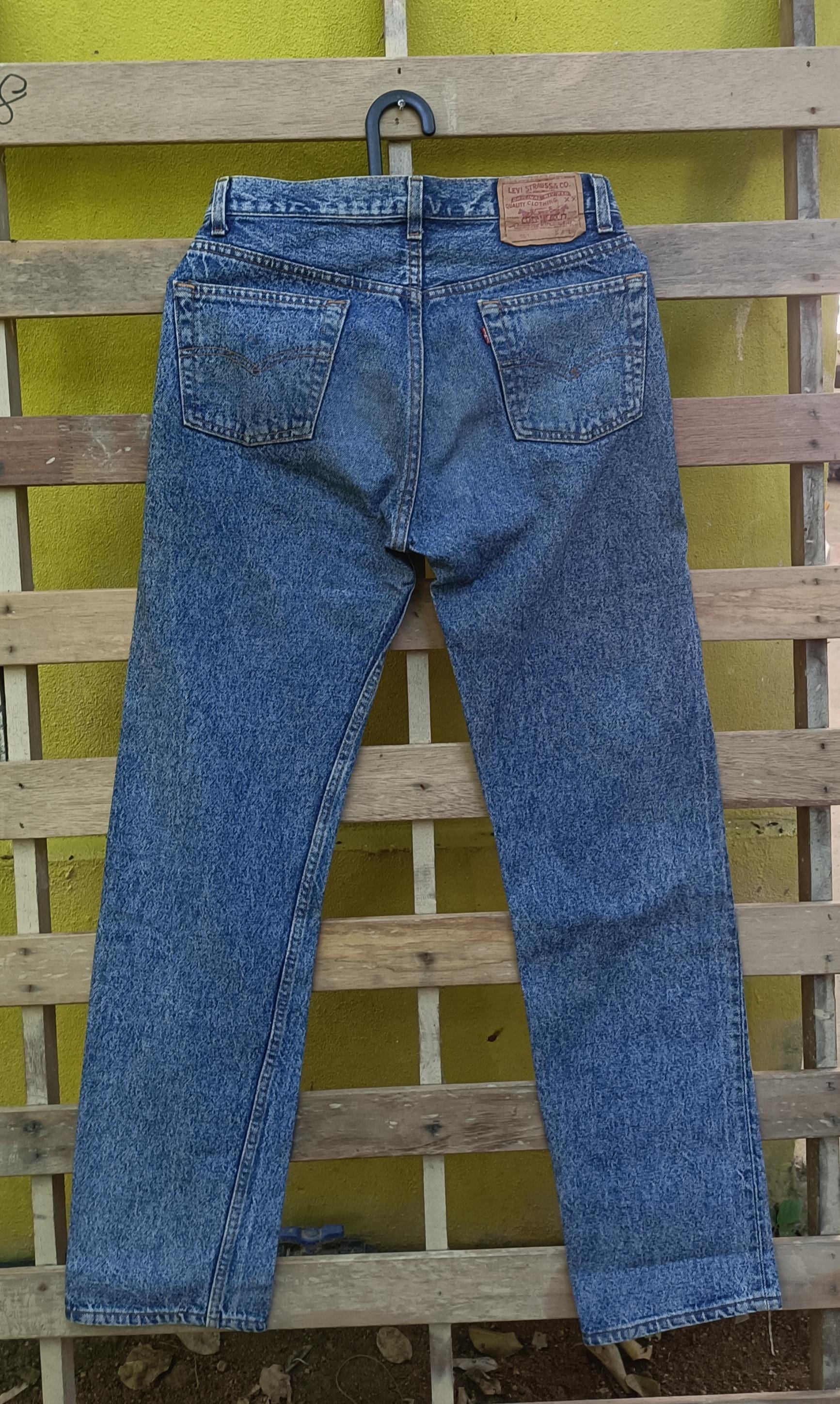 Vintage 80s Levi's 501 Acid Wash Jeans - Made in USA - Size 30 - Etsy