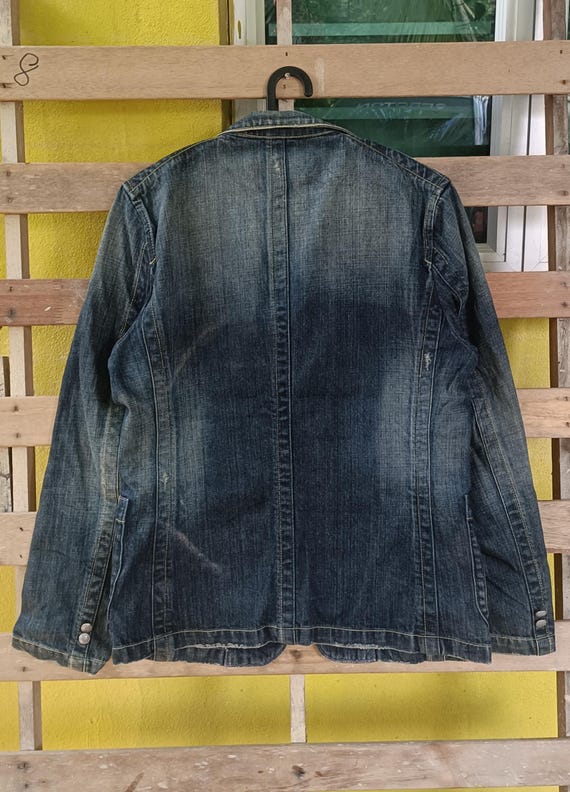 Takeo Kikuchi Chore Denim Jacket Top Japanese Designer Brand