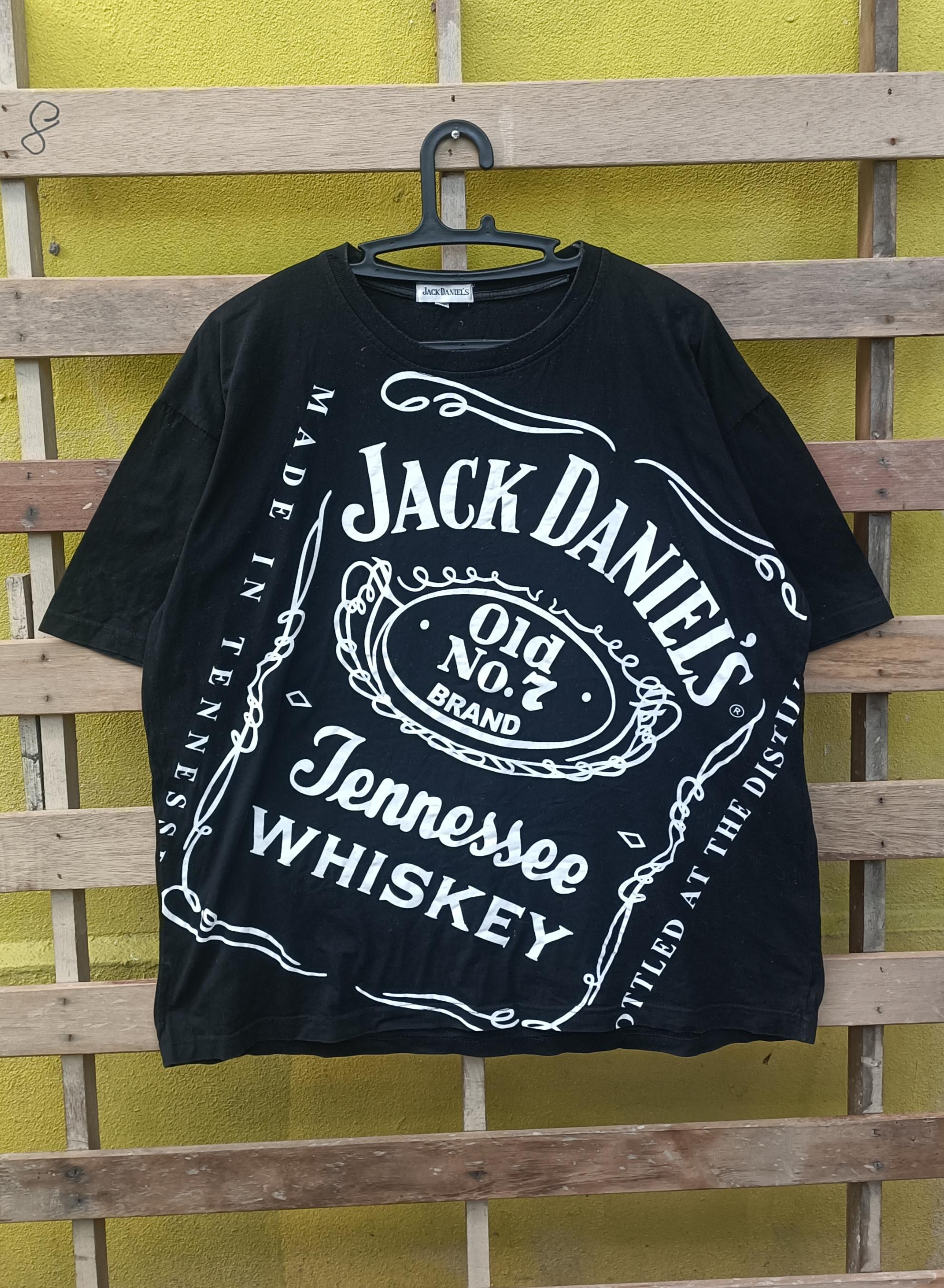 Vintage Jack Daniels T- Shirt Full Print Over XL Size - Etsy