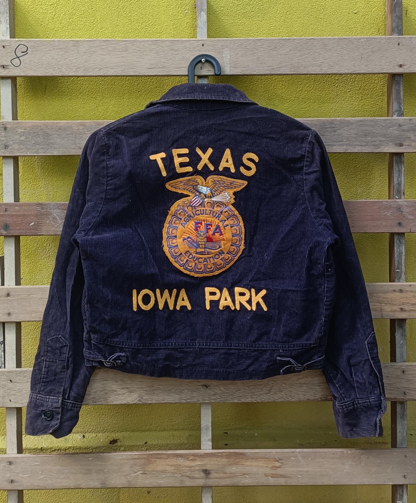 Vintage FFA Agricultural Education Jacket Nice Design Full Zipper
