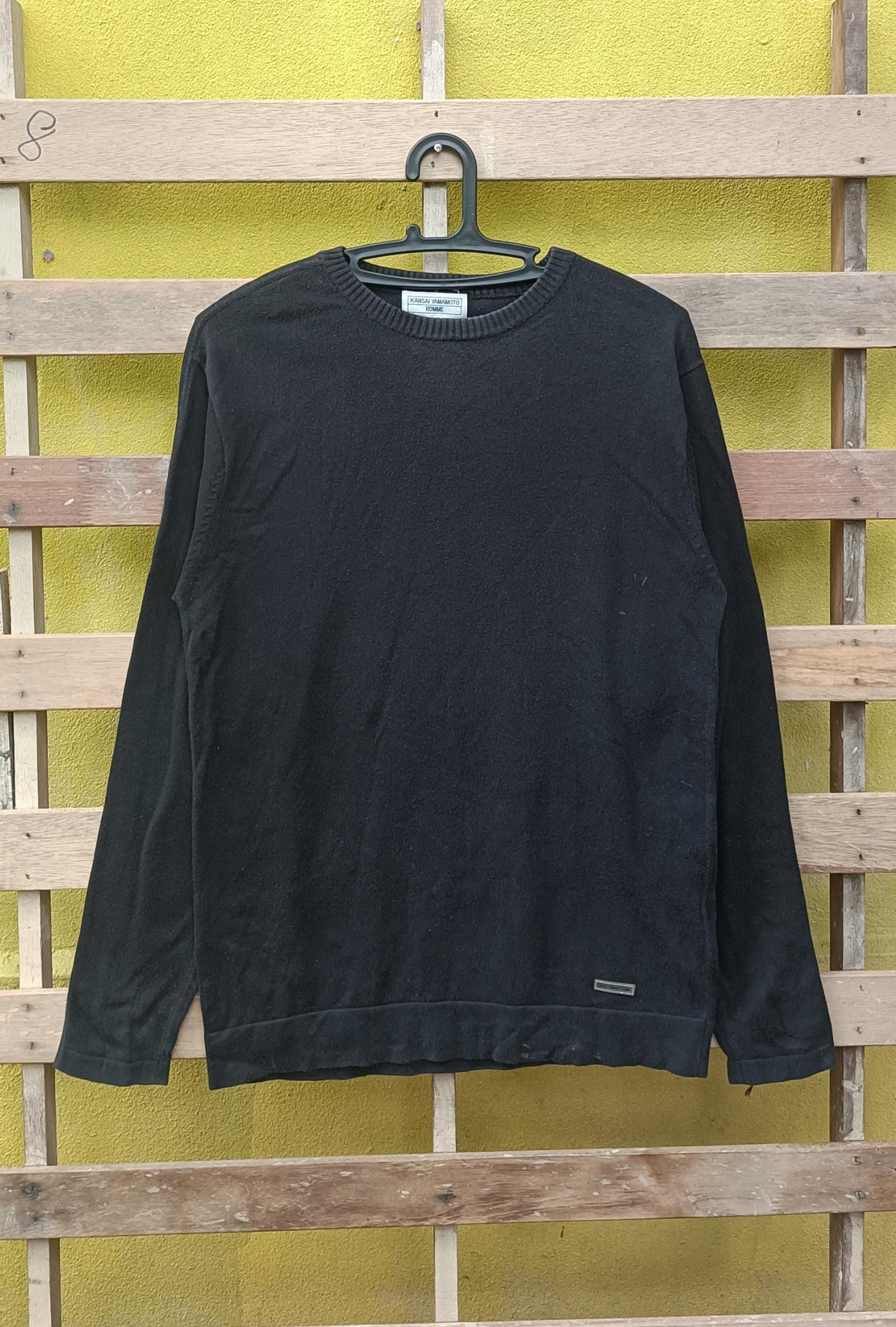 Kansai Yamamoto Homme Long Sleeve Shirt Top Japanese Designer 