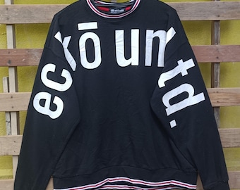 Vintage Ecko Unltd sweatshirt pullover black colour medium size