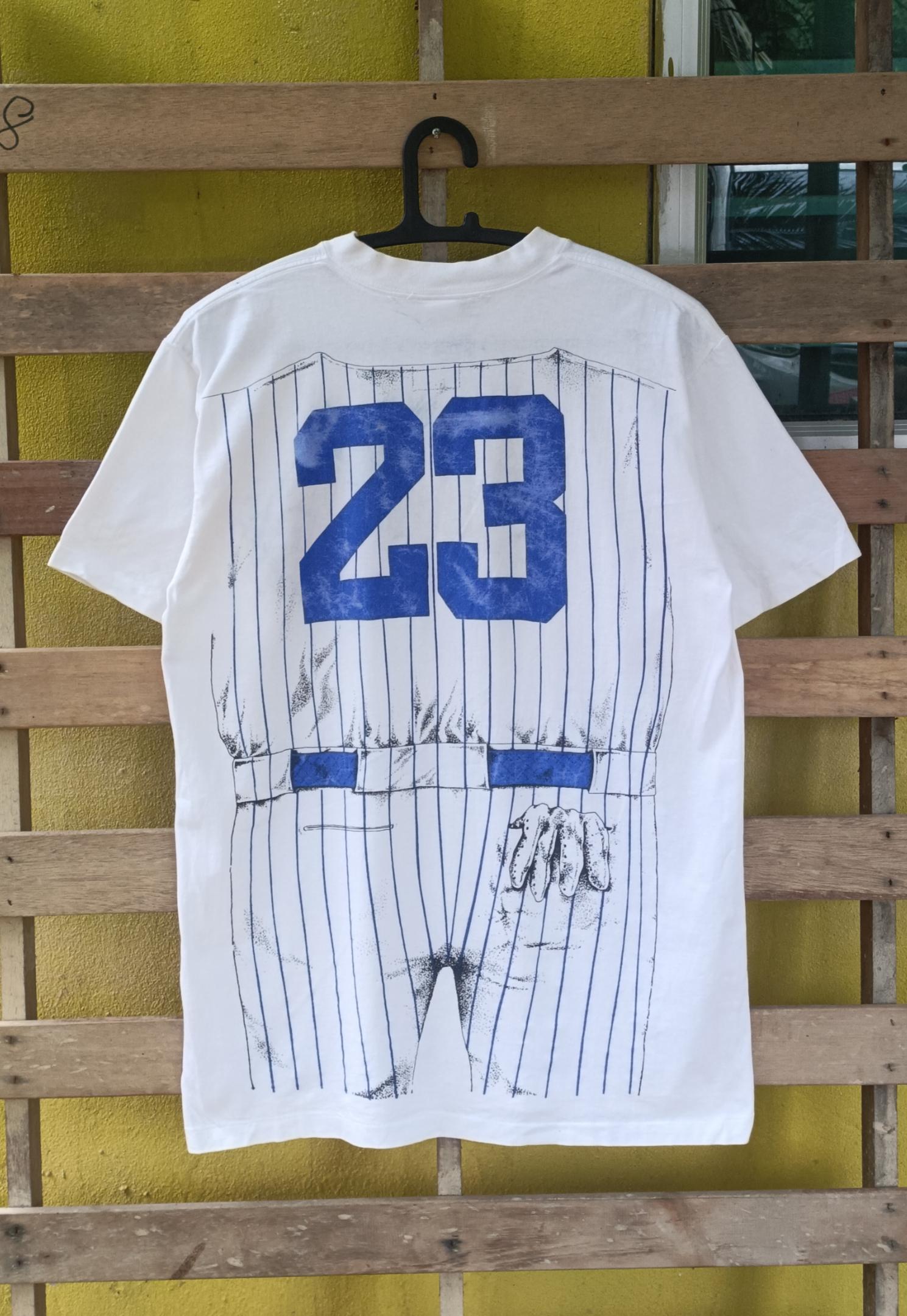 ヴィンテージ ロゴ7 ベースボールTシャツ UBS 素敵なデザイン 1993 