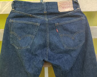 Vintage 60s Levi's 502-0117 Big E Dead Stock Made in USA Stamp