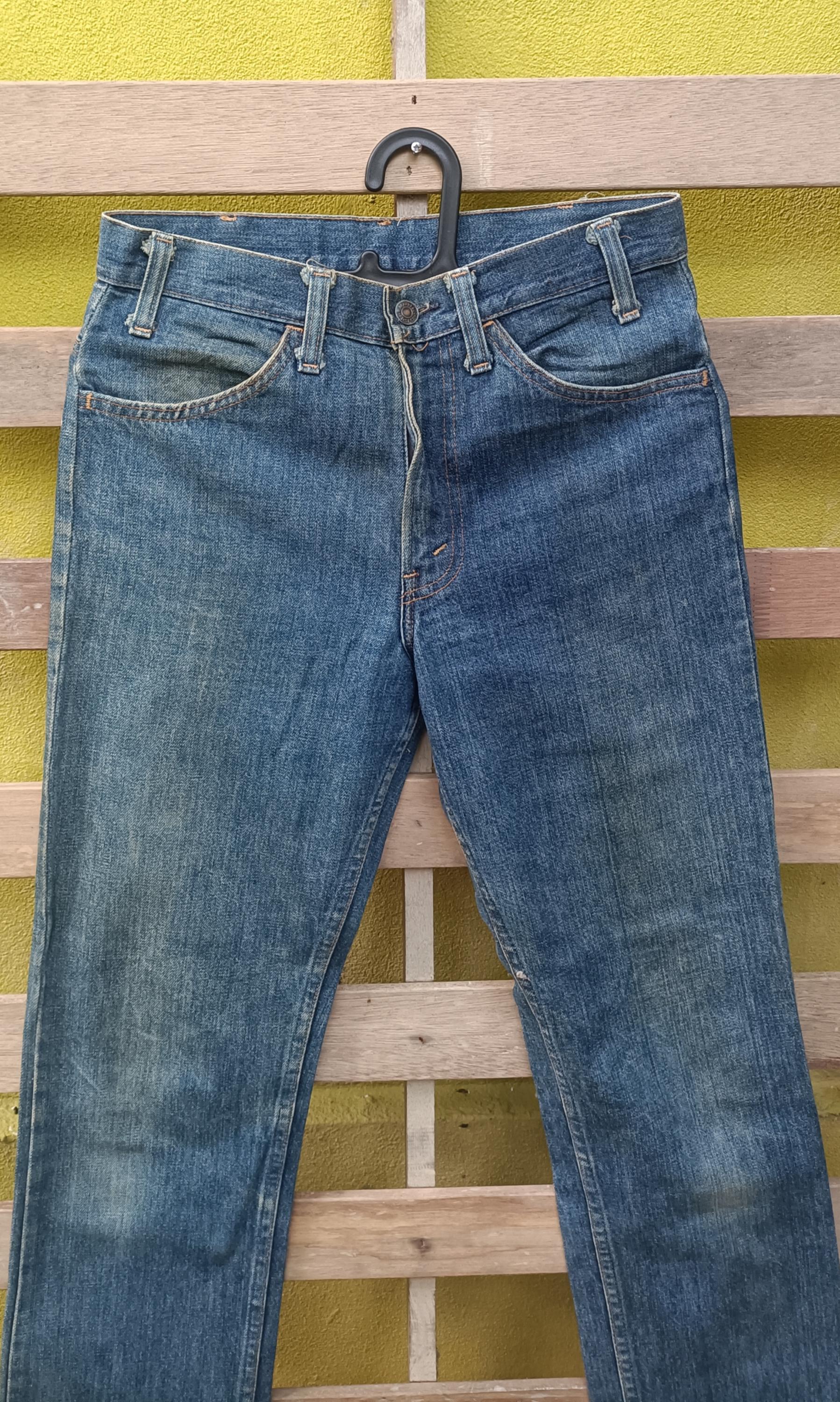 Vintage 70s 80s Levi's Oren Tag Jeans Stamp Button No 8 Size 30 - Etsy