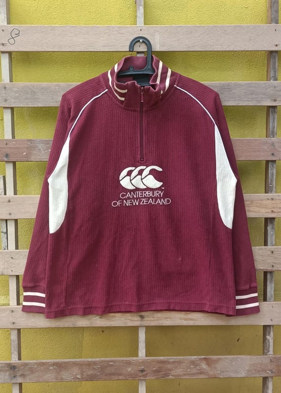 Vintage Canterbury of New Zealand Sweatshirt Half Zipper Pullover