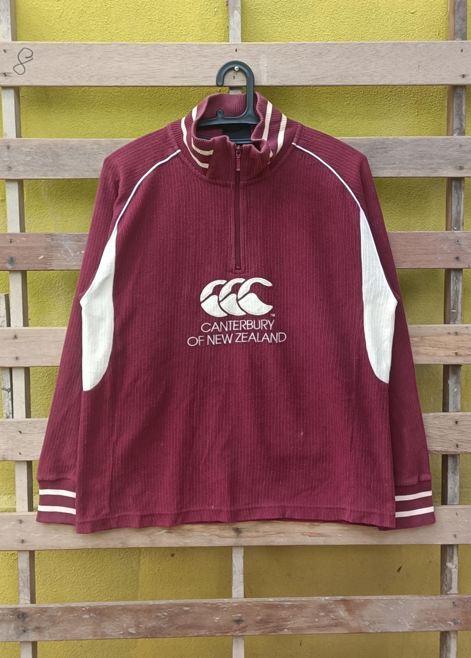 Vintage Canterbury of New Zealand Sweatshirt Half Zipper Pullover