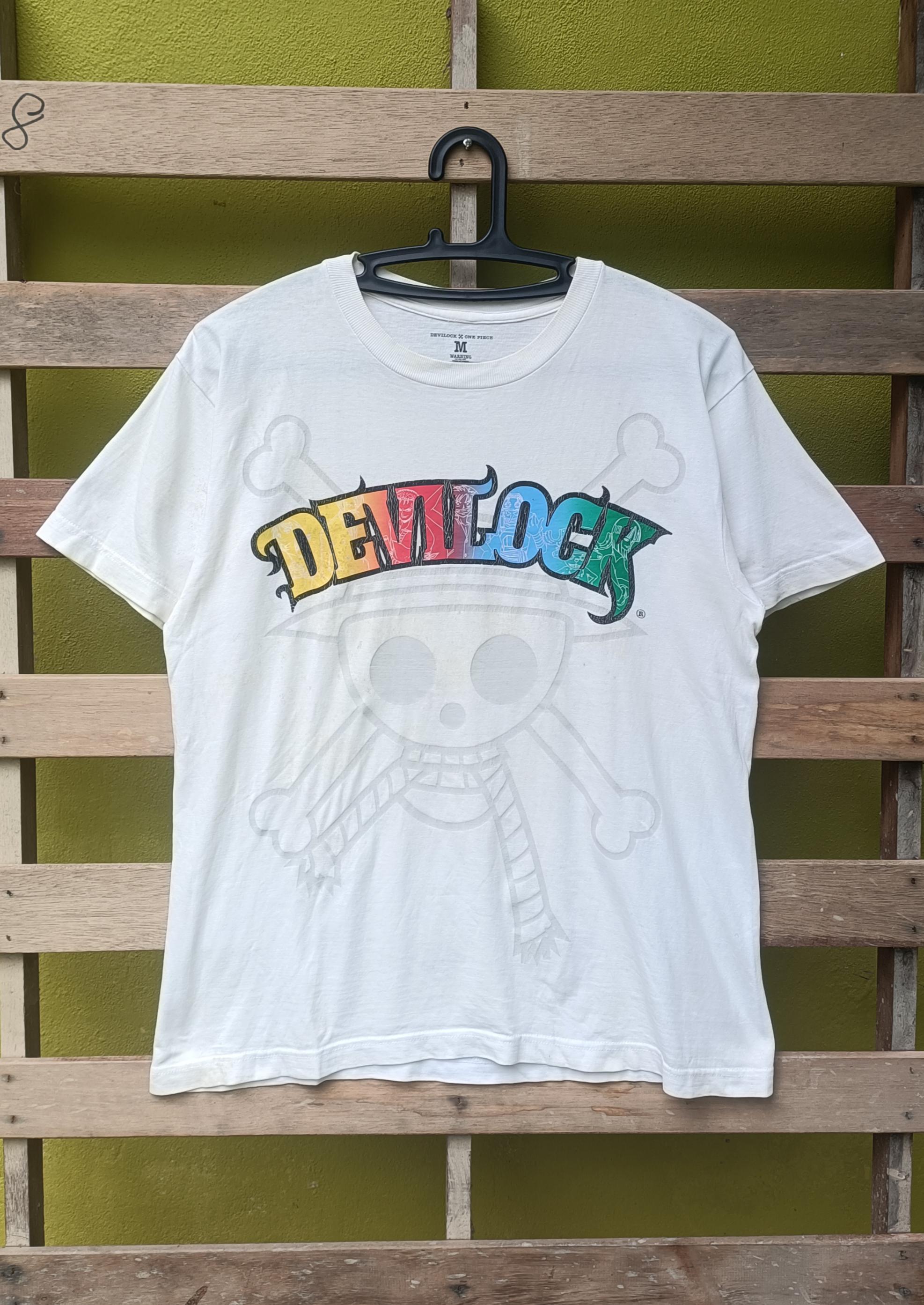 Devilock X One Piece T-shirt Nice Design Top Japanese Designer