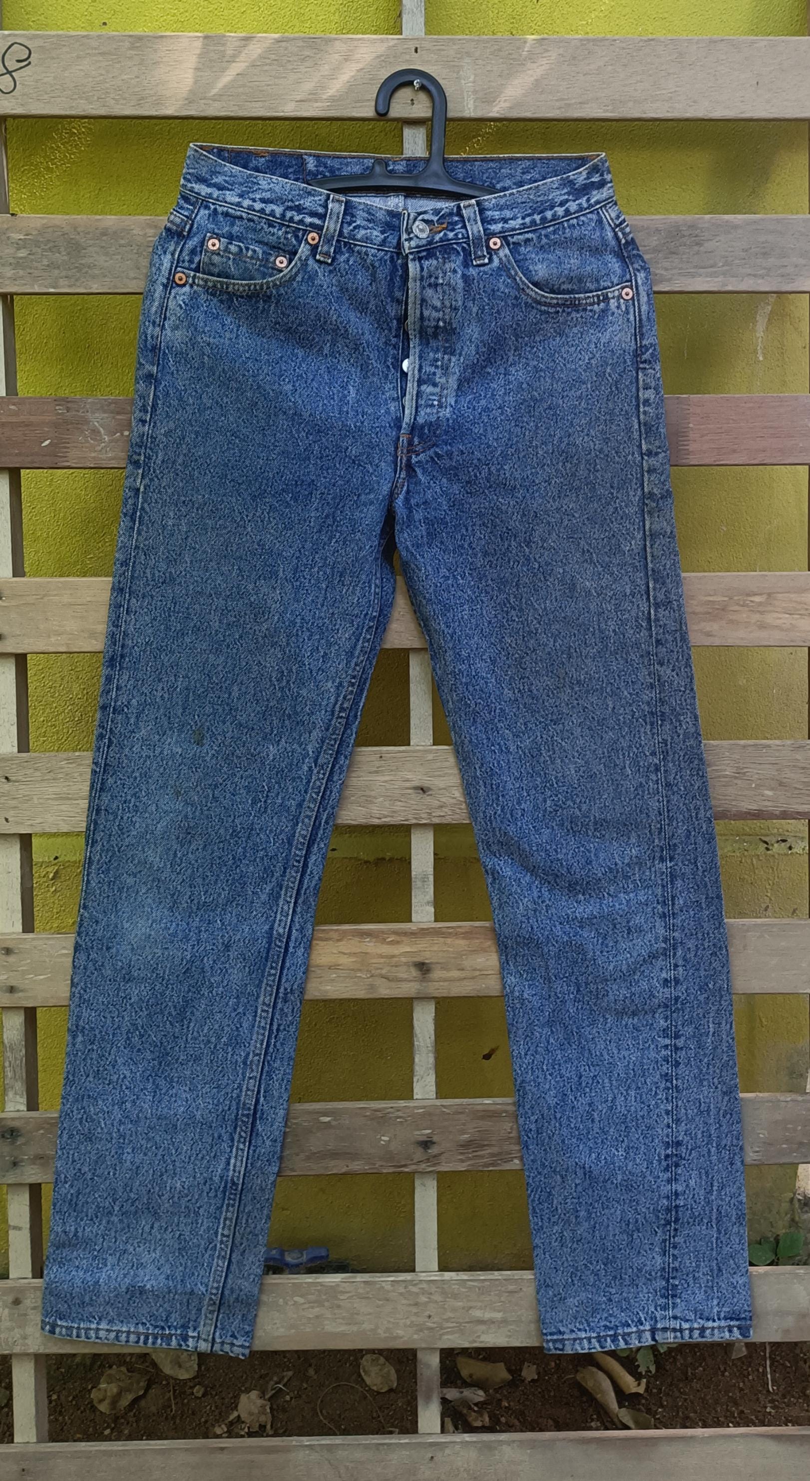 Vintage 80s Levi's 501 Acid Wash Jeans - Made in USA - Size 30 - Etsy