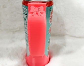 3d Printed Slim Can Holder w/Bow