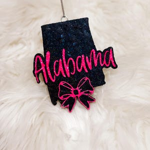Alabama w/Bow at Bottom Freshie Mold!
