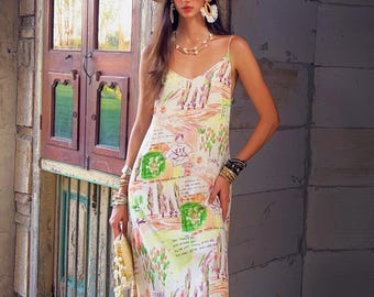 chinese dress ladies Izaren Halter Maxi Dress in Green Cactus