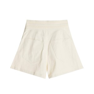 Embroidered Balloon-Sleeve Top & High-Rise Shorts Matching Set - Dabuwawa
