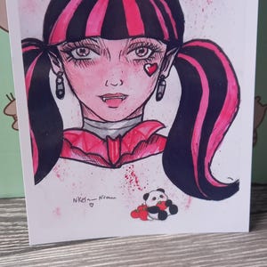 Monster Hight Draculaura drawing (g1)