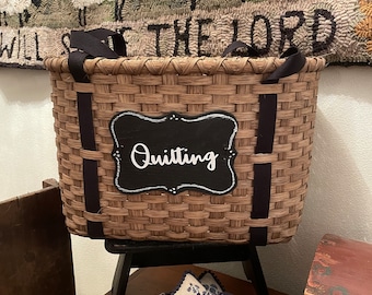 Quilting Tote Basket