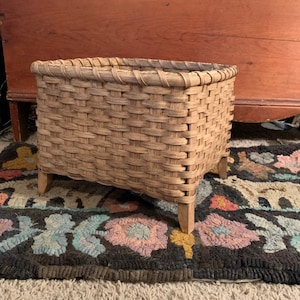 Rebekah's Basket, footed basket, wool drying basket