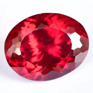 Flawless Natural Mozambique Blood Red Ruby 16 Ct Certified Stunning Gemstone