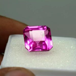 Natural Spinel Loose Gemstone Emerald Cut 8.40 Ct Certified From Myanmar for Ring, Pendent and Jewellary