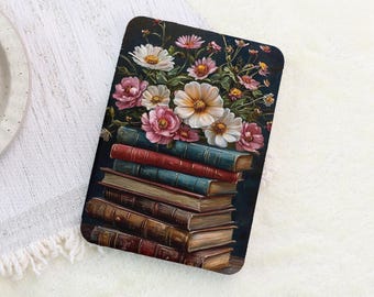 Capa personalizada para Kindle Paperwhite 2024 com estampa floral, compatível com Kindle 12ª geração (12ª, 11ª e 10ª gerações), capa transparente Colorsoft com alça de mão.