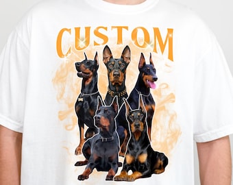 Comfort Colors Custom Pet Bootleg Shirt: Personalized Dog Lover Gift