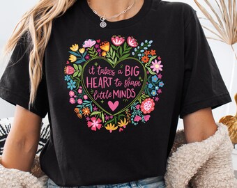 Comfort Colors® Mental Health Shirt, Floral Mental Health T-Shirt, Valentines Cota Tee, M Health Valentine Tee, Mental Health Hearth Shirt