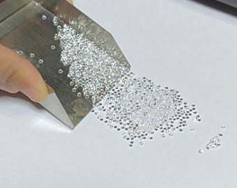 Diamante de laboratorio de 2 mm – Piedra suelta de talla brillante redonda