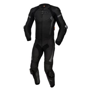 Gp Force 1Piece Motorcycle Leather Racing Suit  CE Level 1/2 Armor Black Motorbike Suit | The Moto Leather Store