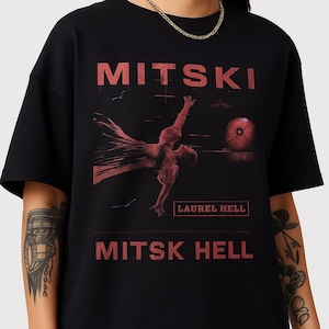 Mitski Laurel Hell Shirt Indie Rock Fan Art Tee Sad Girl Aesthetic Alternative Album Cover T-Shirt Emotional Music Merch