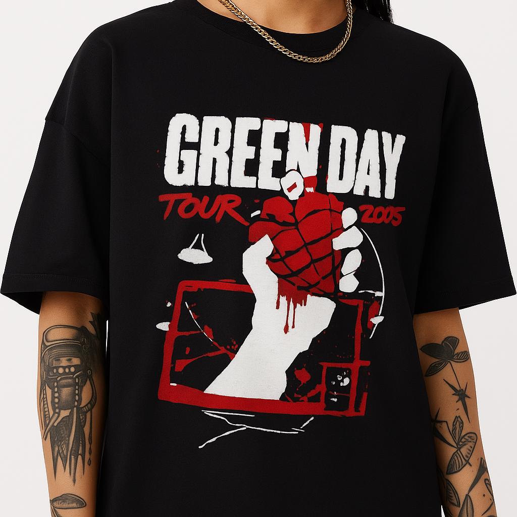 GREENDAY ツアーTシャツ　Lサイズ ROCK OFF 【公式新品】GREEN DAY - 1994 TOUR グリーンデイT