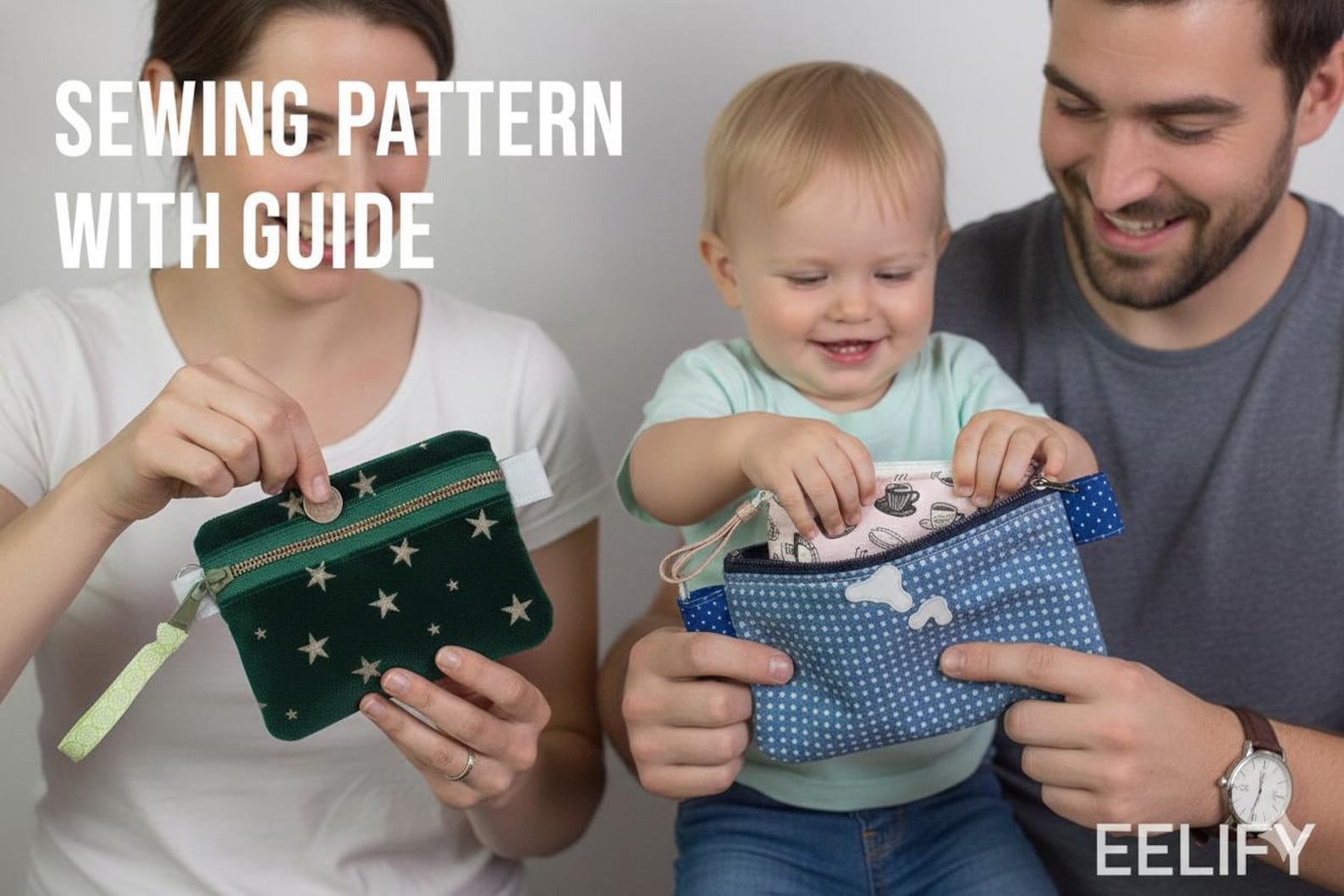 Easy Zipper Pouch Sewing Pattern: 2 Sizes PDF – Beginner Friendly Pouch ...