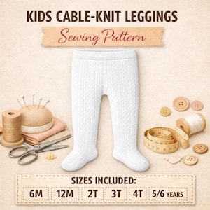 Nähanleitung für Kinderstrumpfhosen mit Füßen | Strumpfhosen für Kleinkinder und Leggings für Babys zum Selbermachen