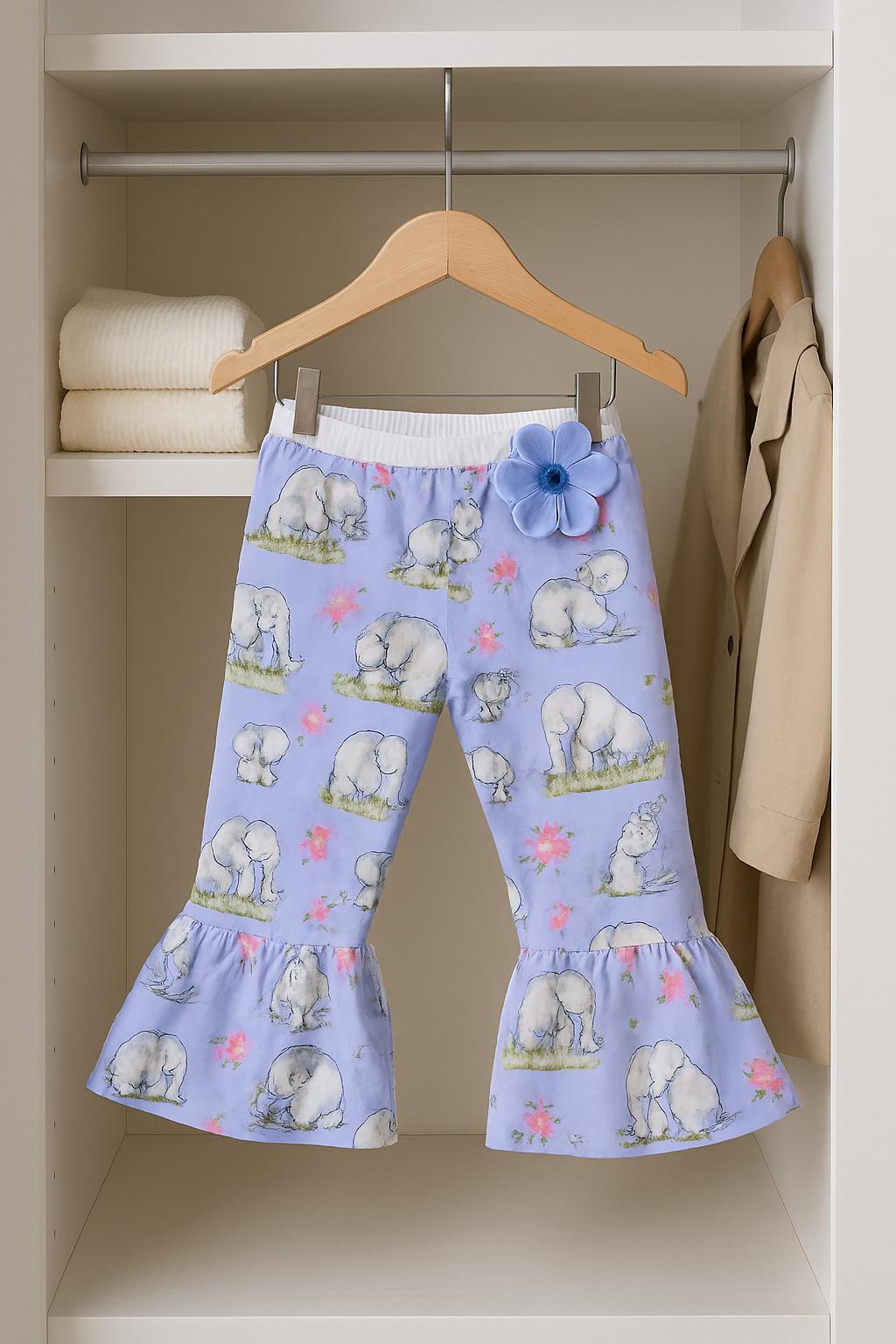 Single Rufffle Eelify Girl’s Ruffle Pants PDF Pattern – Single Ruffle Layer - Etsy