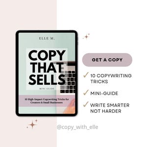 Miniguía de copywriting para principiantes: aprende a escribir textos persuasivos (descarga digital en PDF)