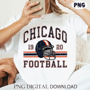 3 png Chicago Football, American Football, Chicago png, vintage voetbal png, Illinois Football png, Chicago-fans png, mascotte, DSAD4
