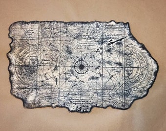 goonies treasure map etsy