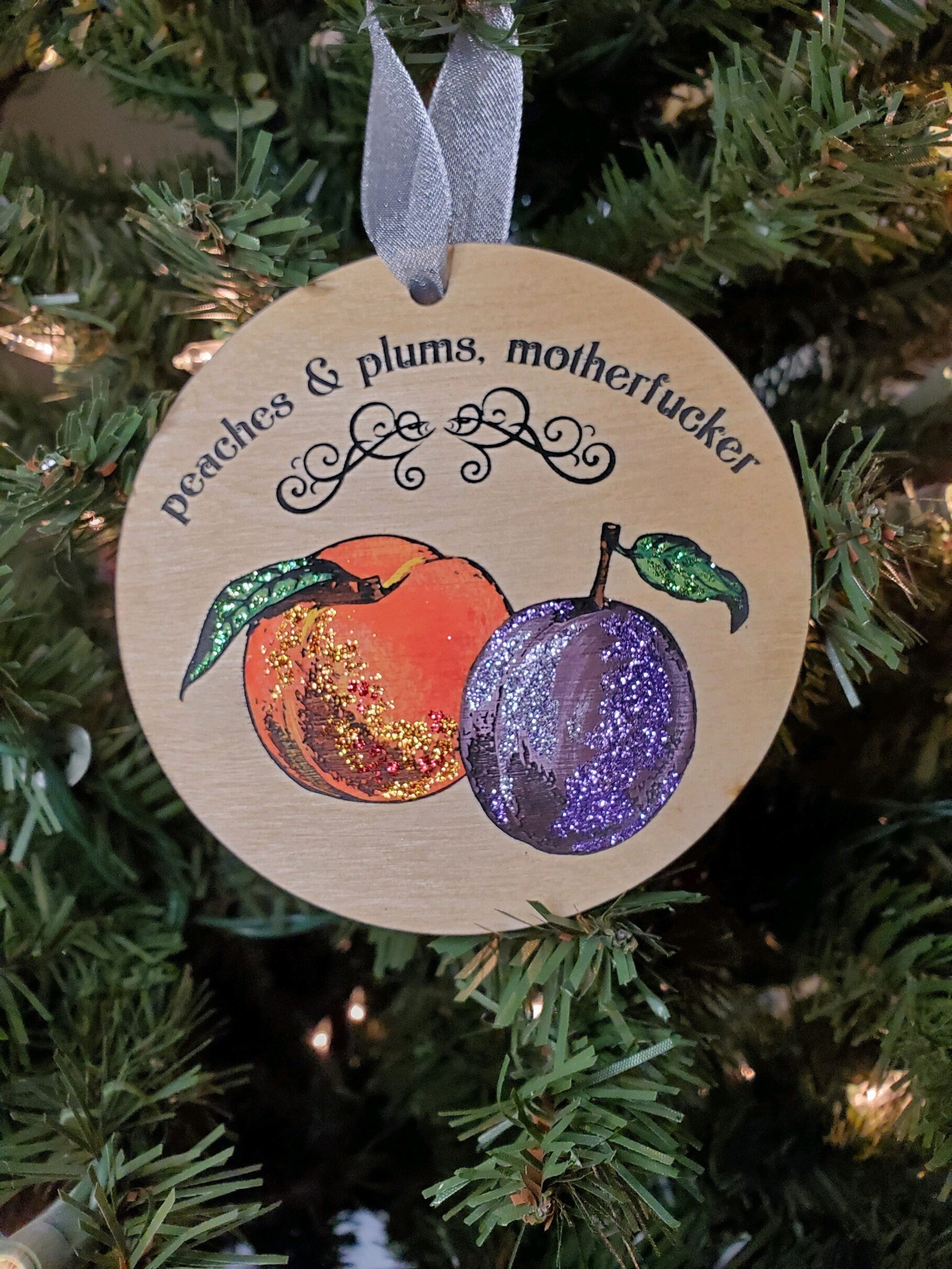 The Magicians Inspired Peaches and Plums Ornament Etsy