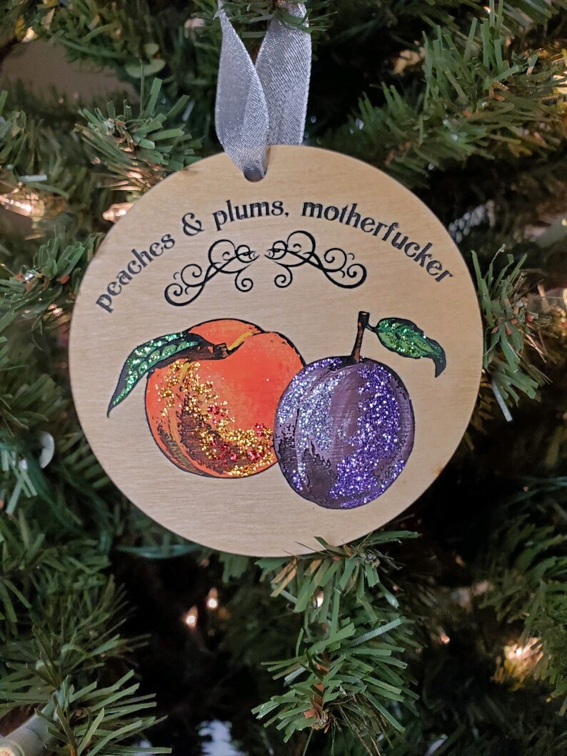 The Magicians Inspired Peaches and Plums Ornament Etsy